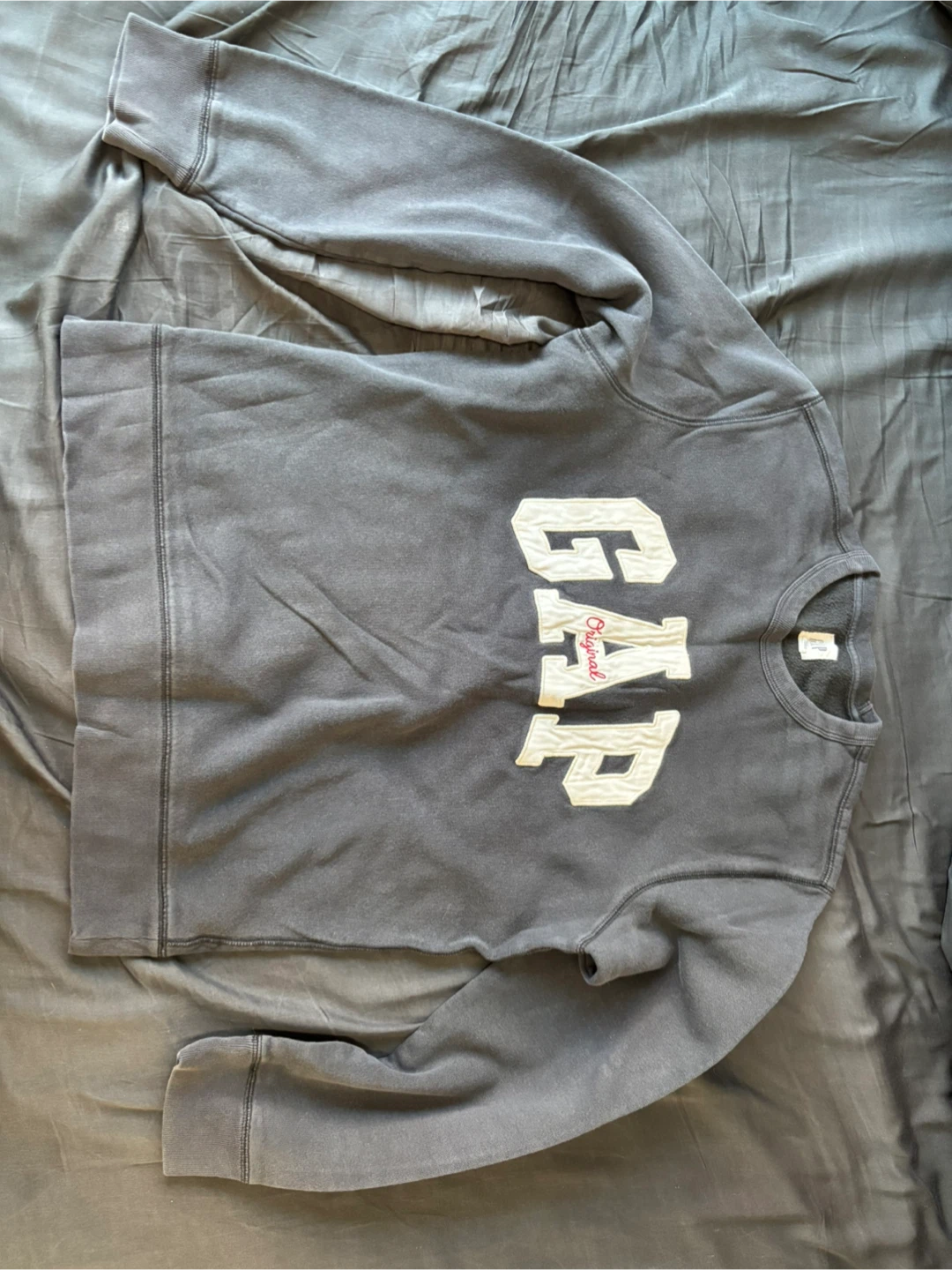 Navy Gap Original Cree Neck Sweater (M/S)