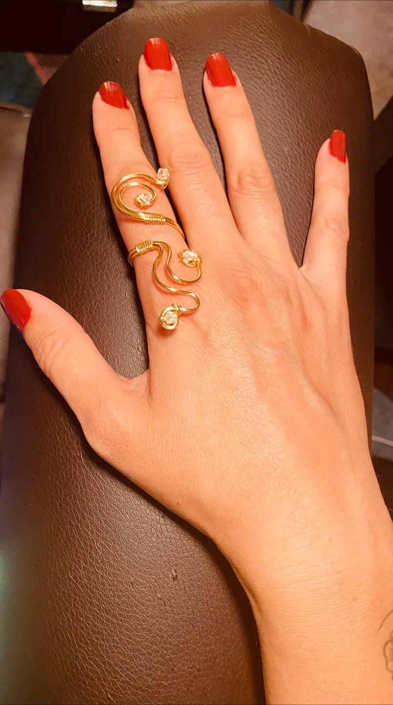 Gold-tone Statement Ring thumbnail