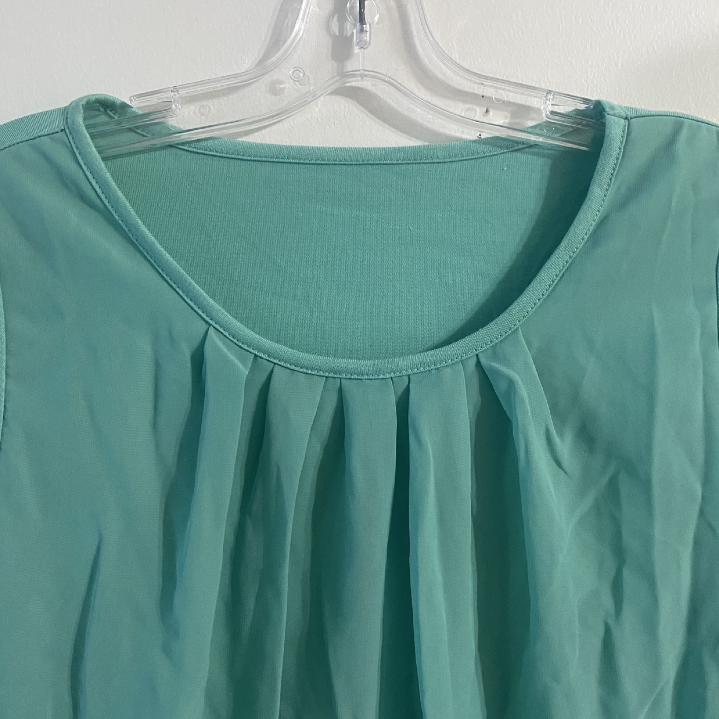 Mint Green Long Sleeve Blouse - photo 2