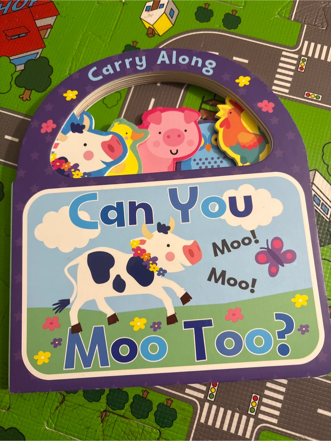 Carry Along Can You Moo Too? Board Book