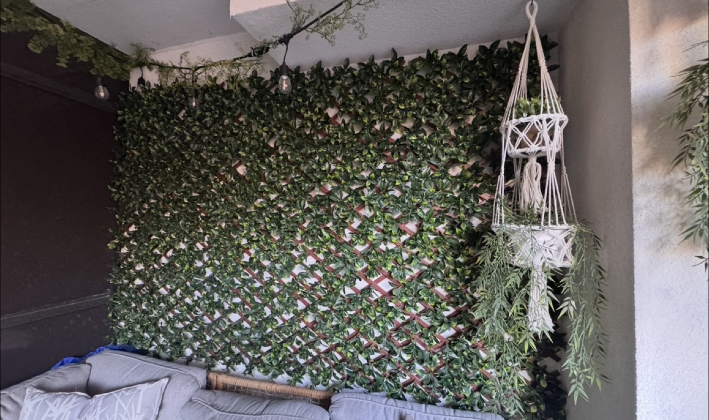 Indoor/Outdoor Ficus Leaf Panels (set of 2) - photo 3