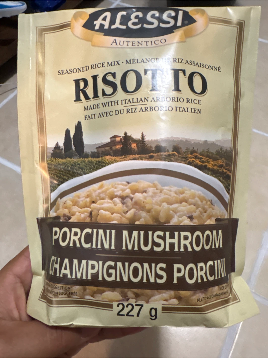 Alessi Porcini Mushroom Risotto - 227g