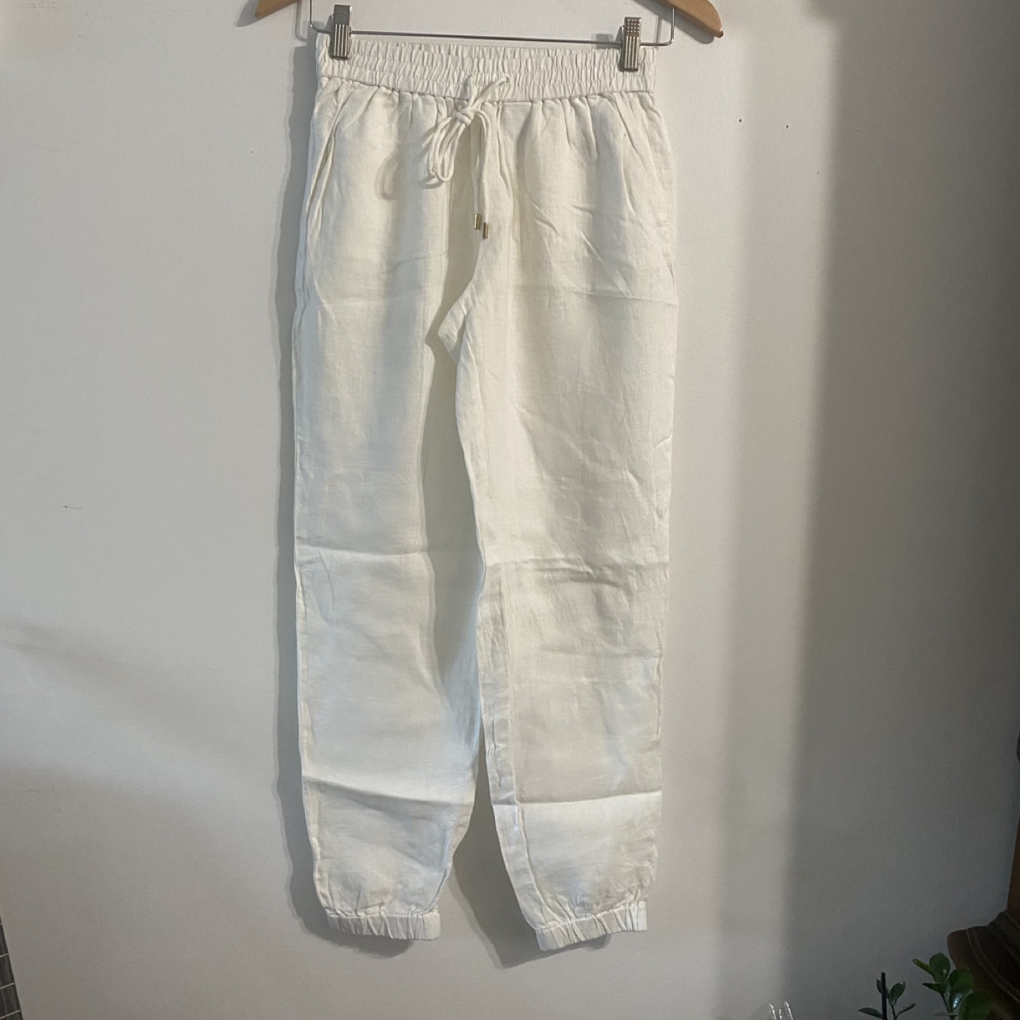 Michael Kors White Linen Pants - Size 00