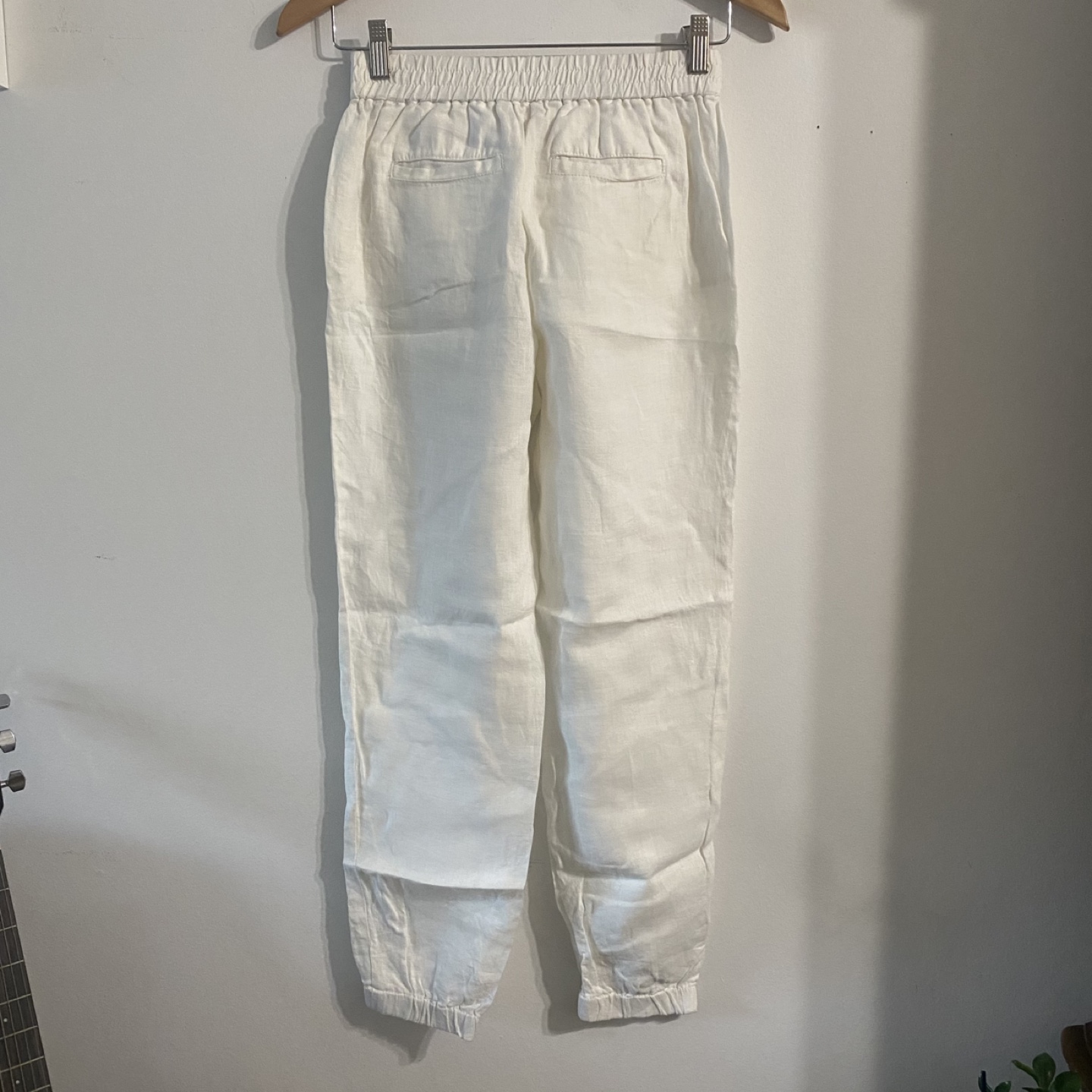 Michael Kors White Linen Pants - Size 00 - photo 3