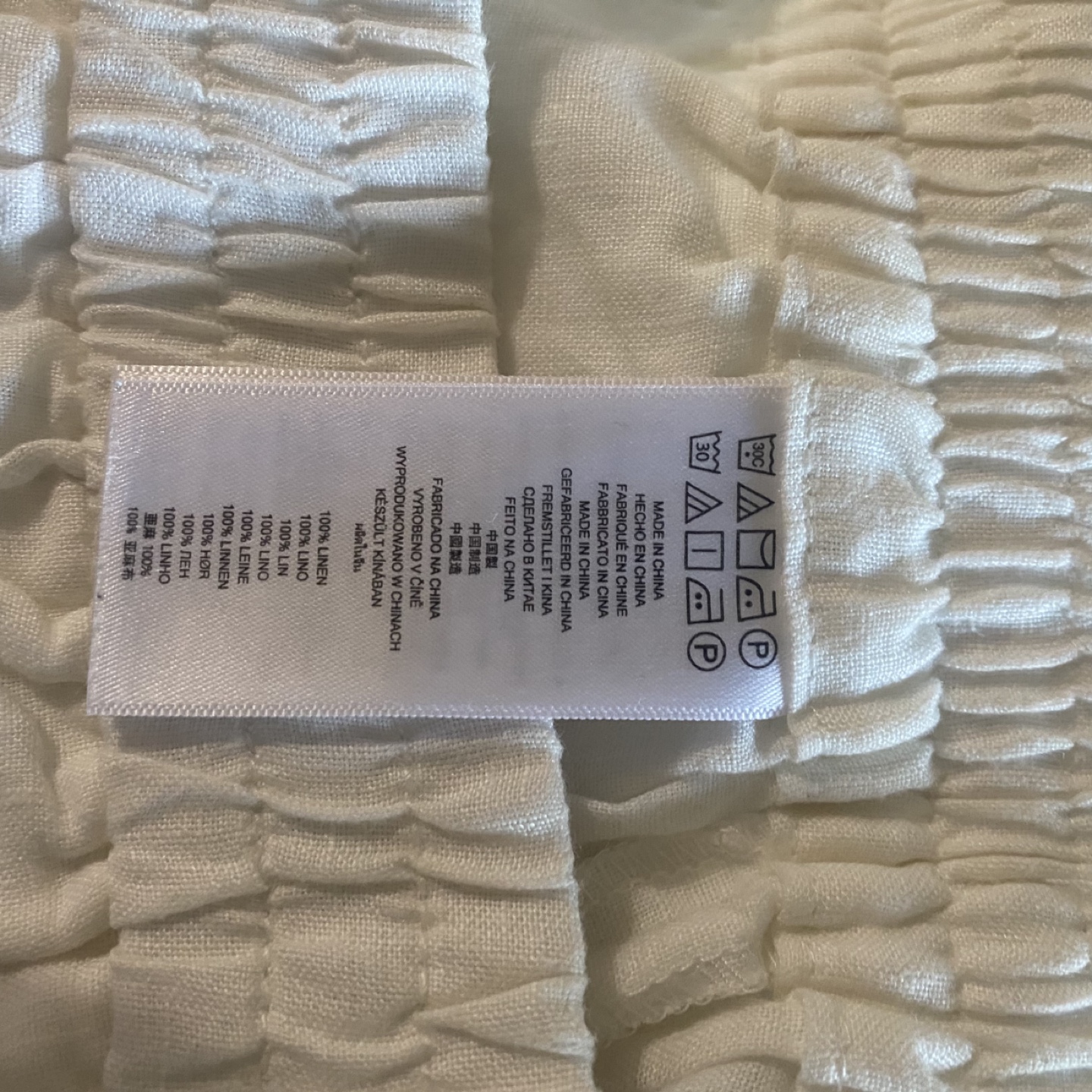 Michael Kors White Linen Pants - Size 00 - photo 5
