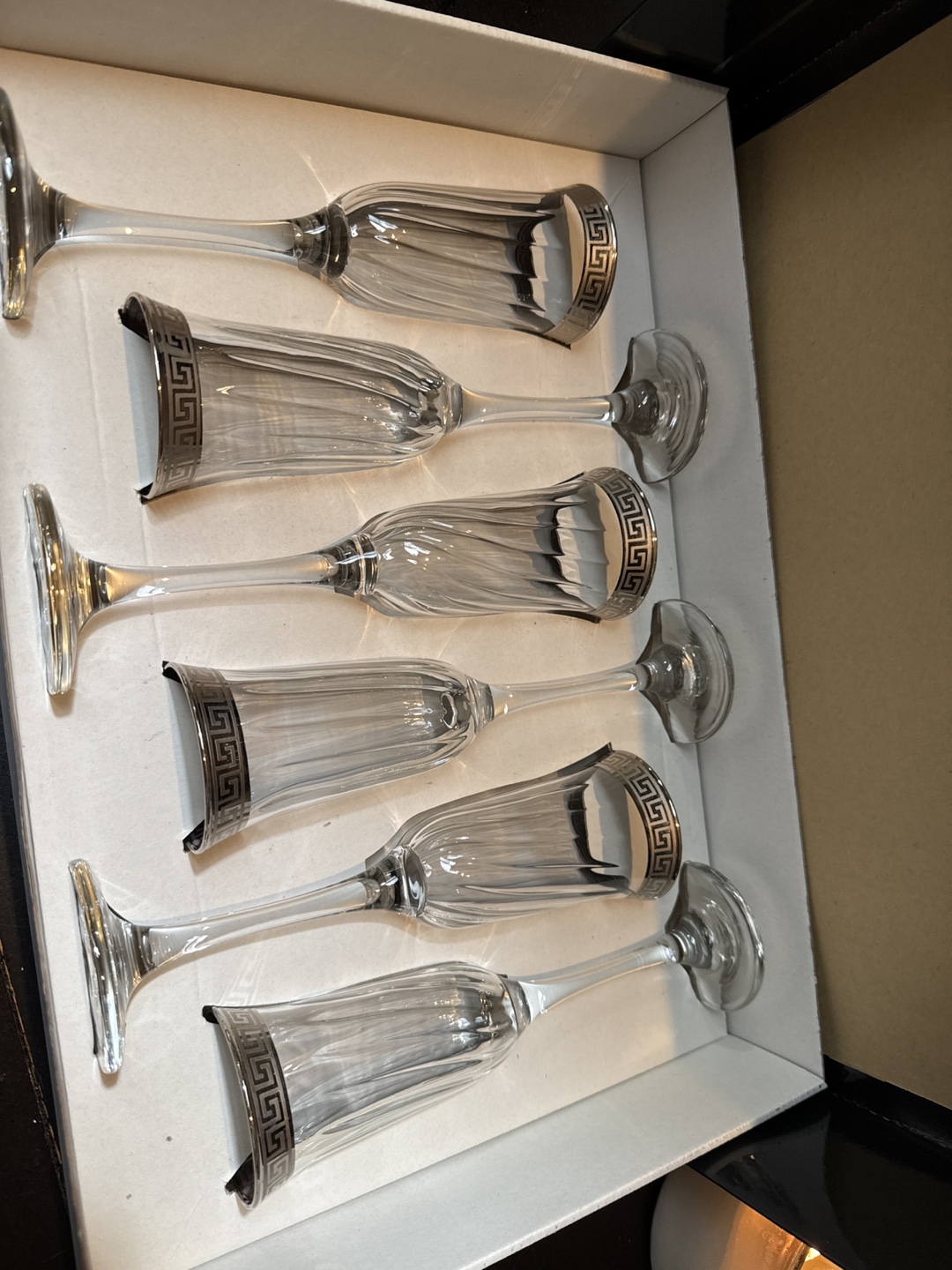 Rosa Made in Italy Champagne Flutes - Set of 6