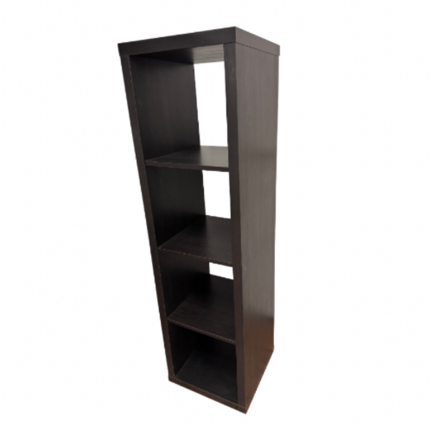 Bundle 2 IKEA Kallax Shelf Unit - Black-Brown