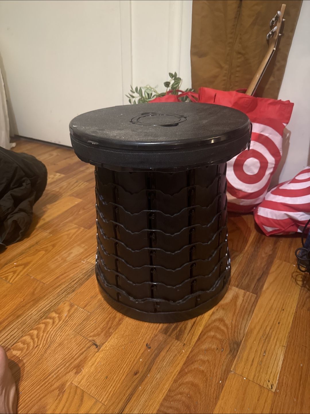 Portable/Collapsible Stool - Black - photo 2