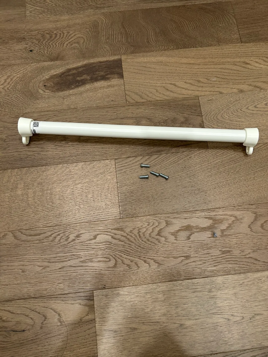 2x IKEA Komplement Clothes Rail - White, 50cm image indicator(3)