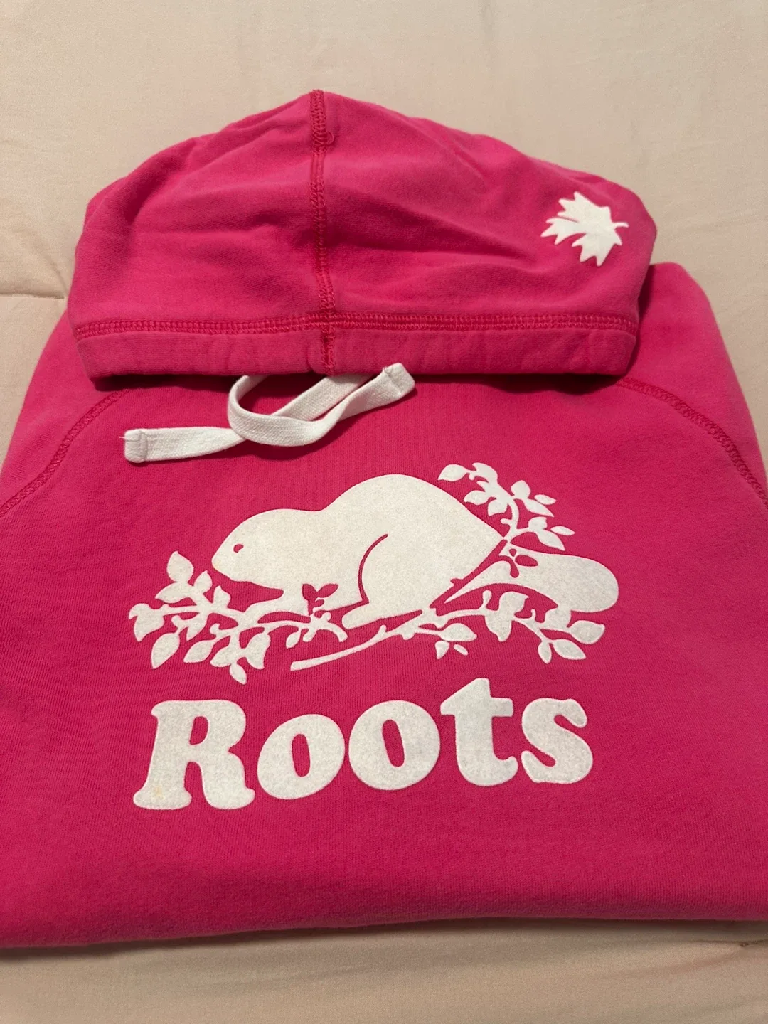 Roots Pink Hoodie - Size S thumbnail