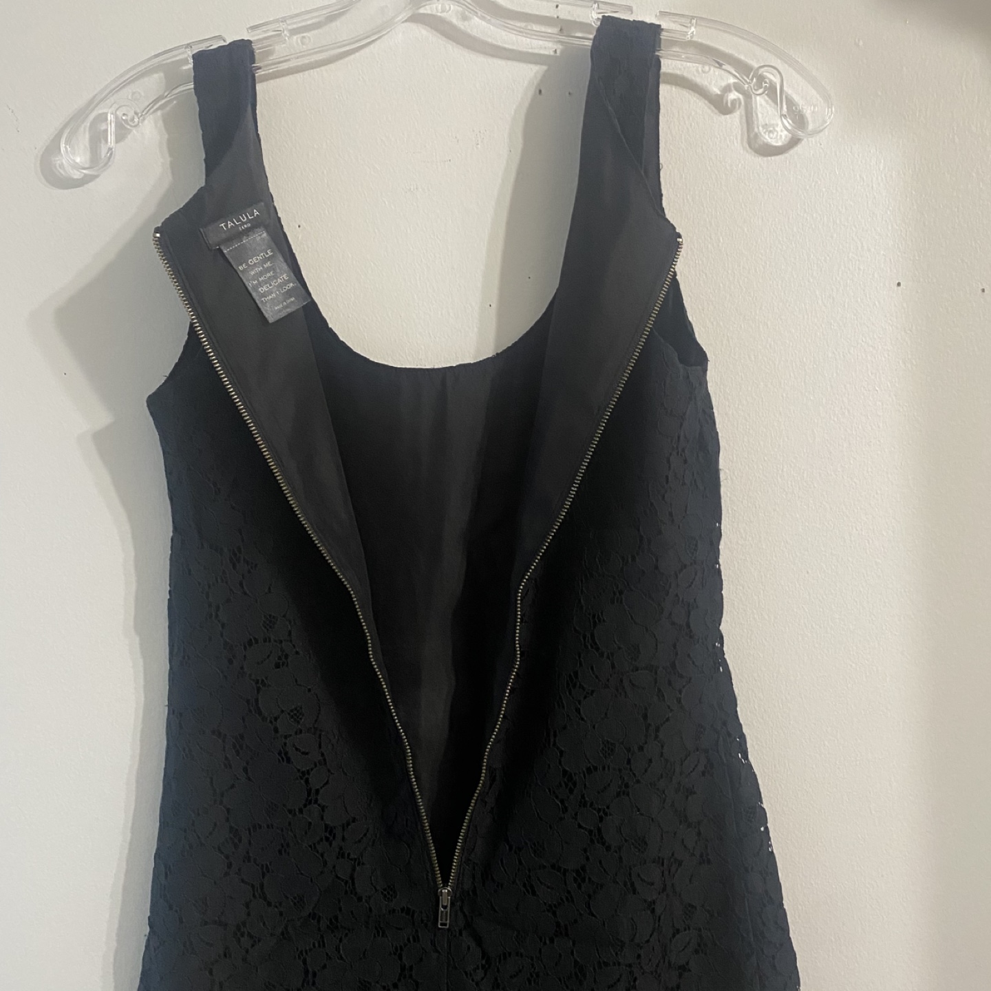 Talula Black Lace Dress - Size Zero - photo 5