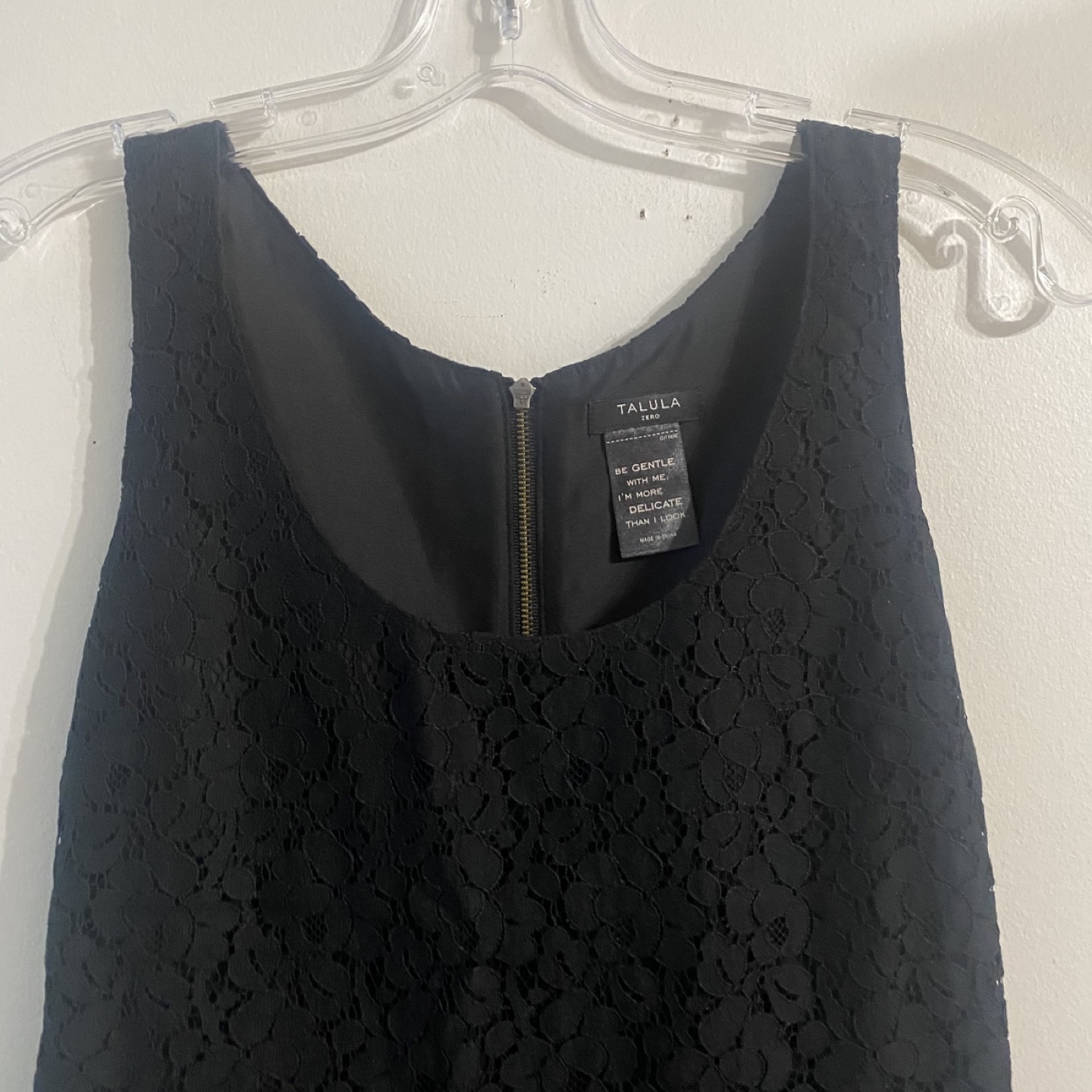 Talula Black Lace Dress - Size Zero - photo 2