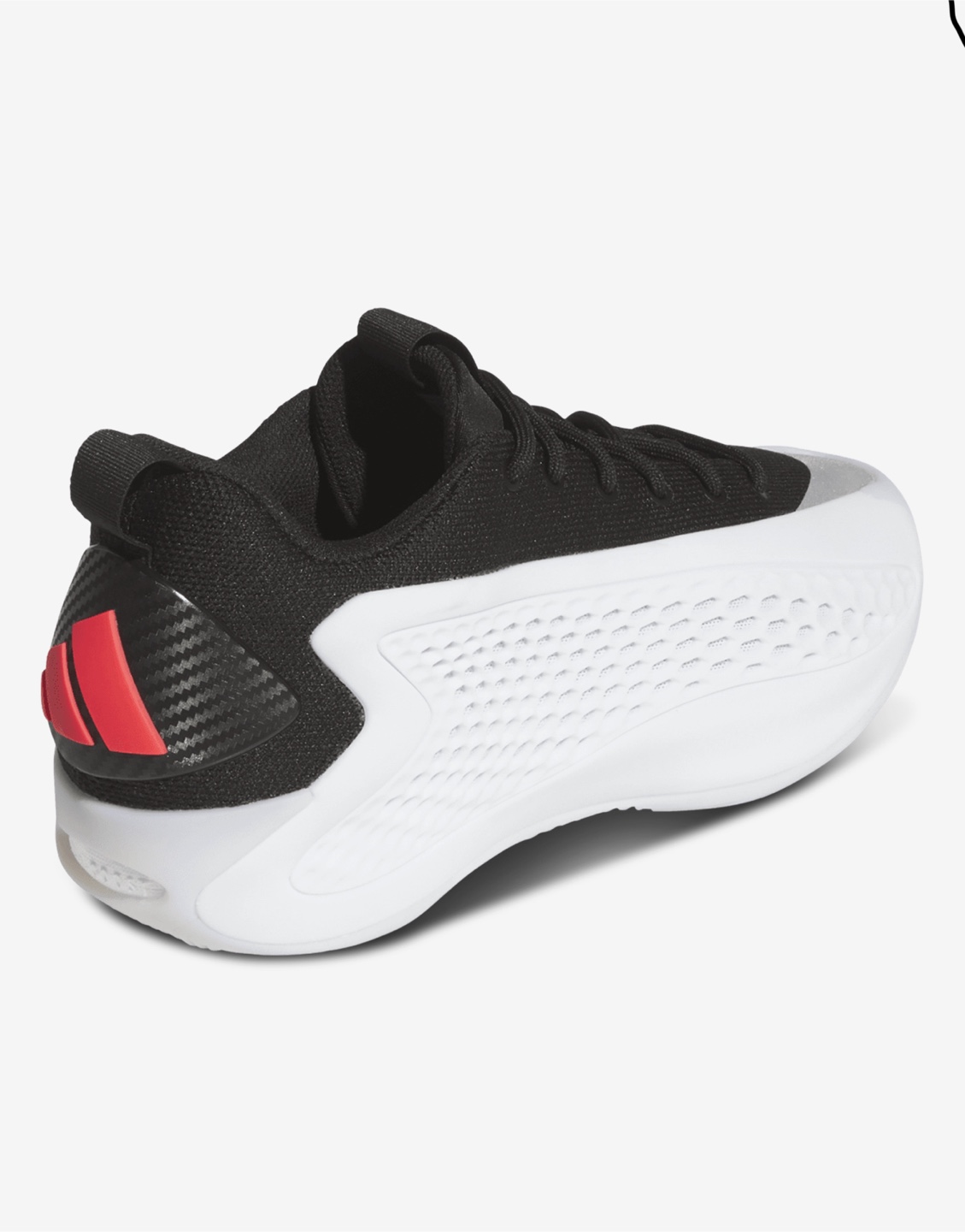Adidas Trae Young 3 Basketball Shoes - Black & White - photo 3