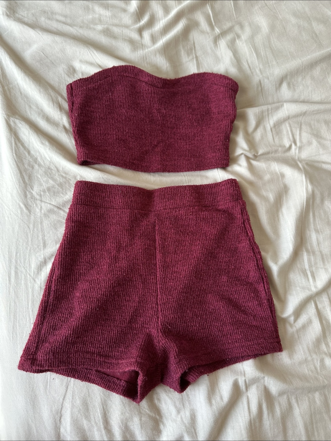 Red / Burgundy Loungewear Set