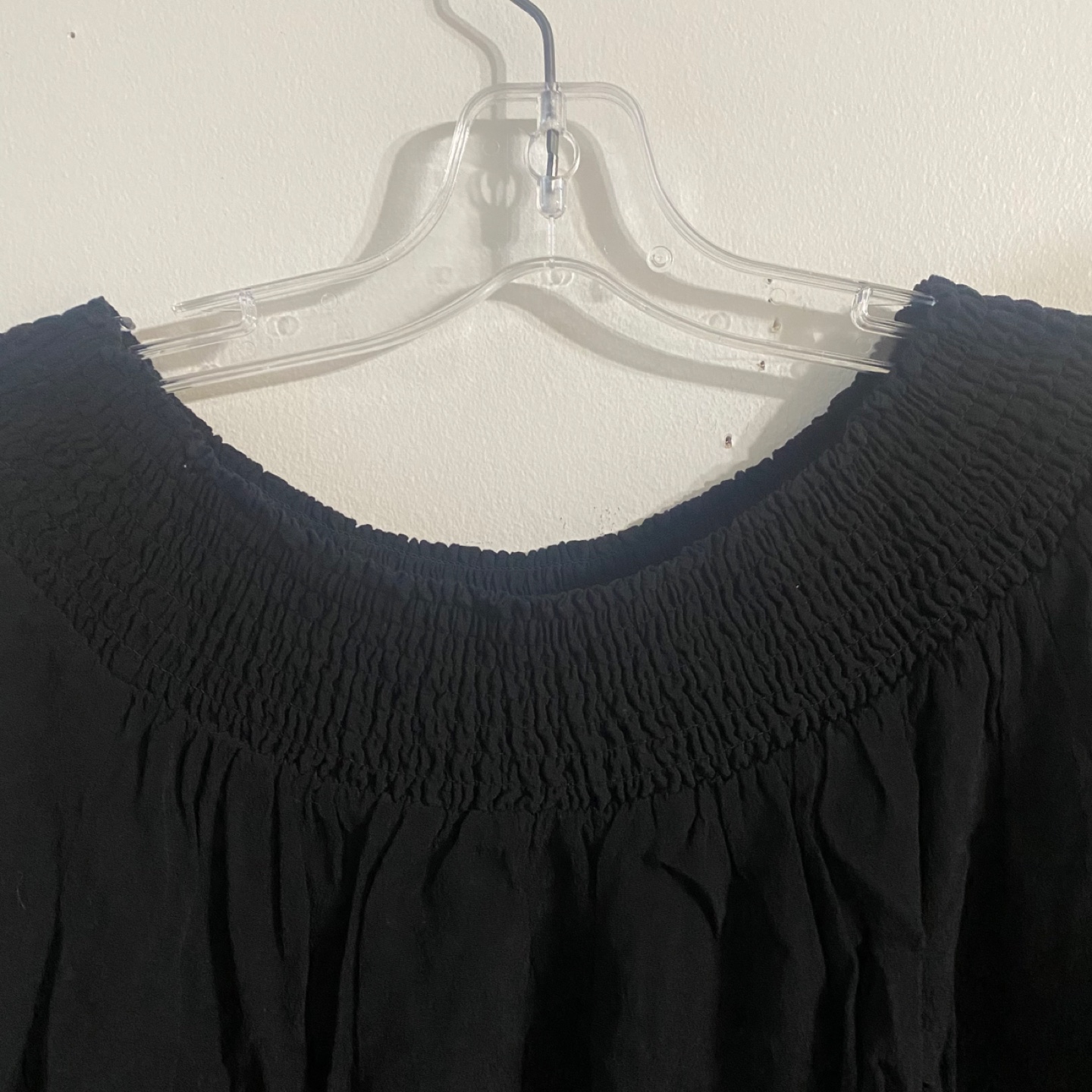 Talula Black Off-the-Shoulder Top - XS - photo 3