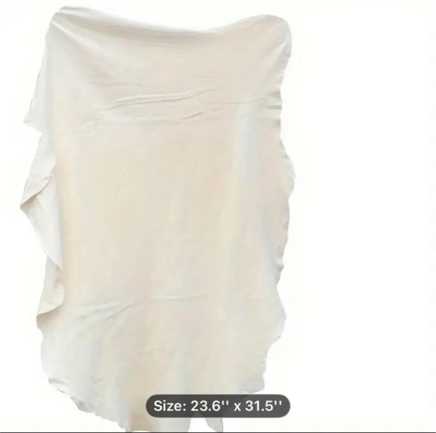 1pc31.5'' x 20''/ 20'' x 16'' Chamois Car Care Cleaning image indicator(10)