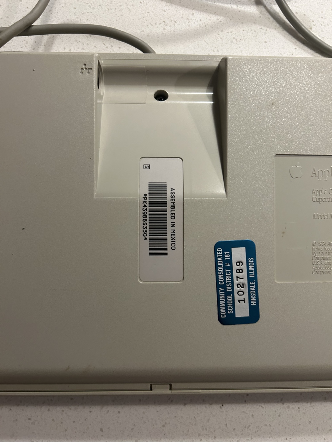 Vintage collectible AppleDesign Keyboard M2980 - photo 4
