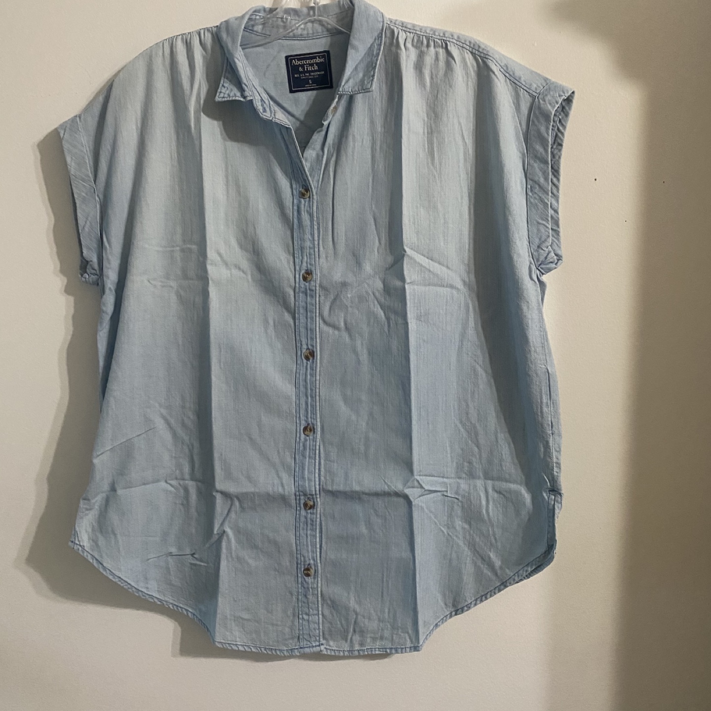 Abercrombie & Fitch Denim Shirt - Size S