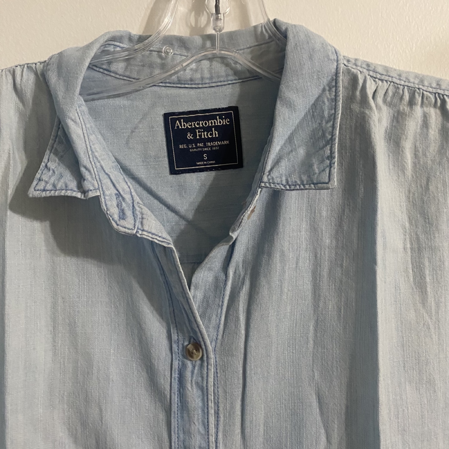 Abercrombie & Fitch Denim Shirt - Size S - photo 2