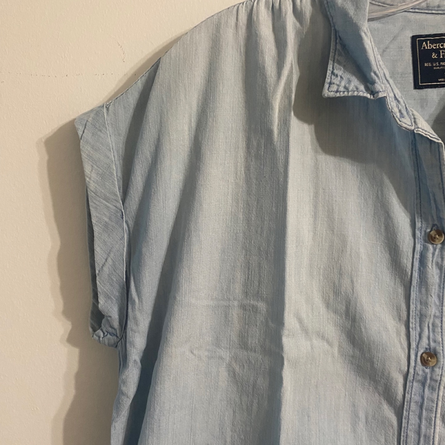 Abercrombie & Fitch Denim Shirt - Size S - photo 3