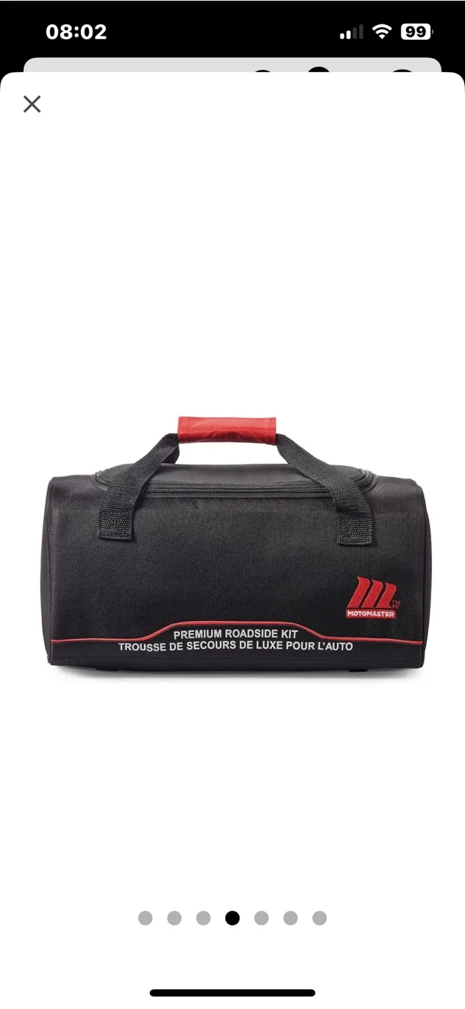 MotoMaster Premium Roadside Safety Kit - 87 Pieces image indicator(6)