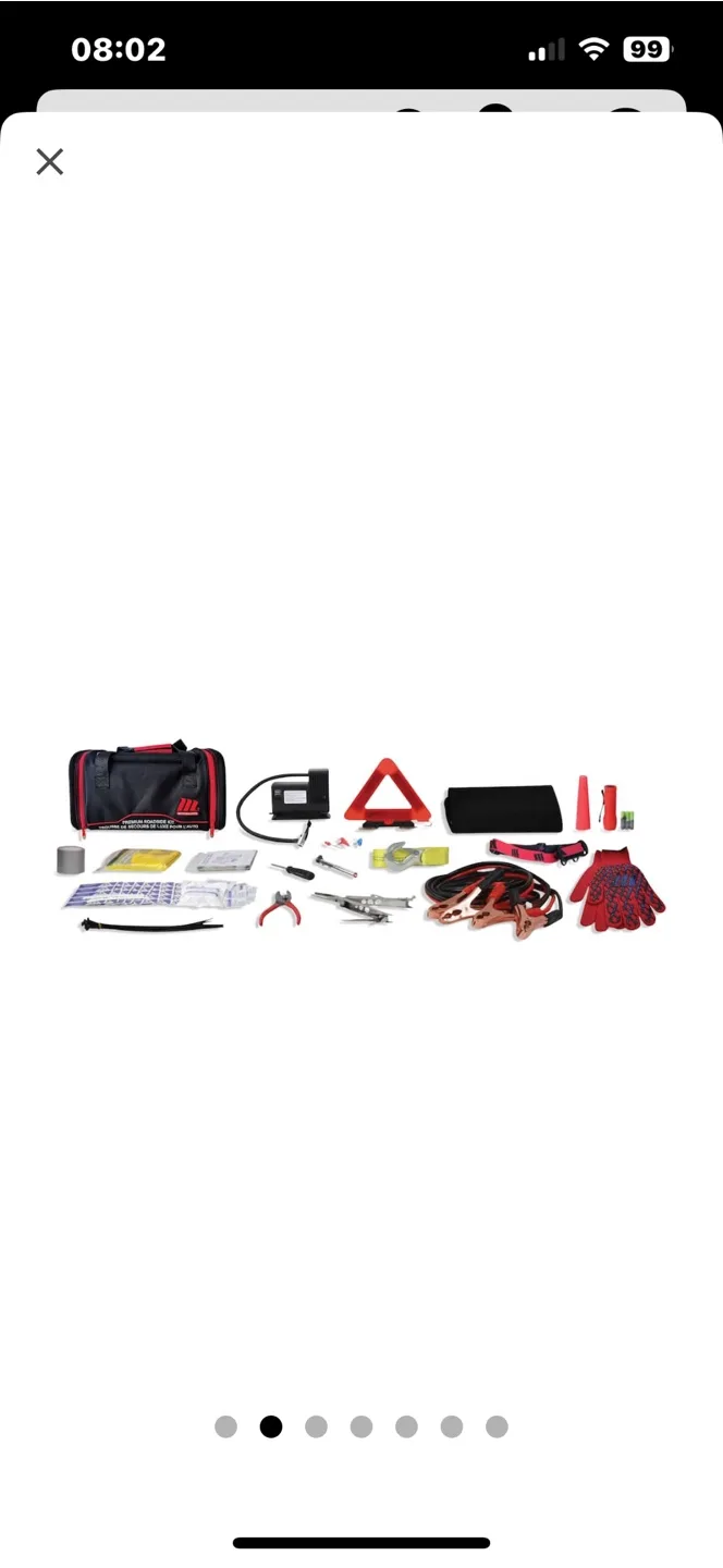 MotoMaster Premium Roadside Safety Kit - 87 Pieces image indicator(4)