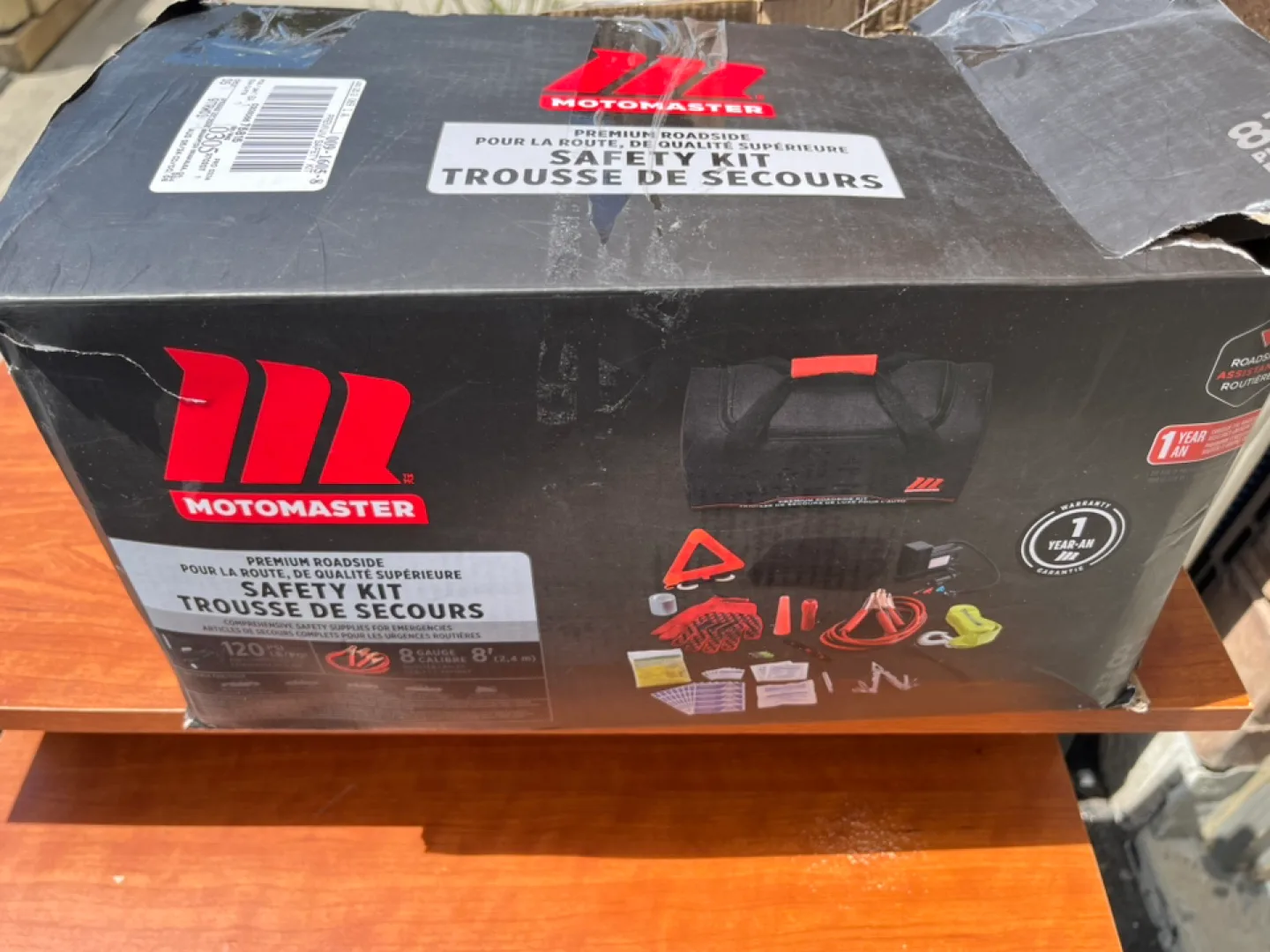 MotoMaster Premium Roadside Safety Kit - 87 Pieces thumbnail
