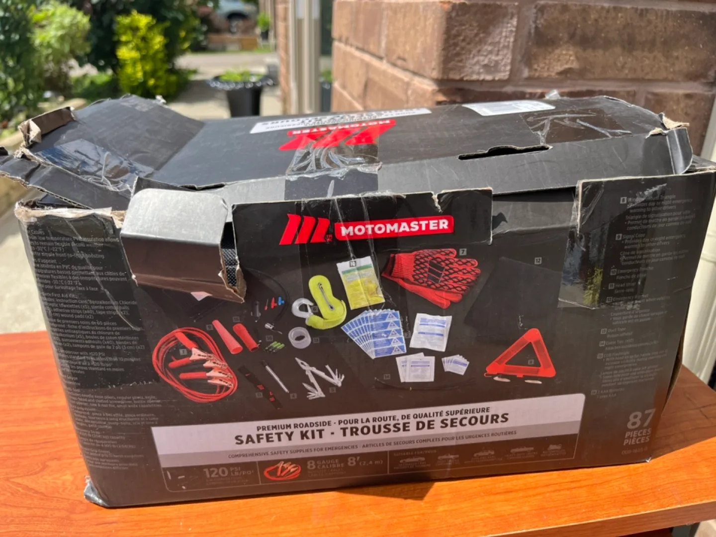 MotoMaster Premium Roadside Safety Kit - 87 Pieces image indicator(2)