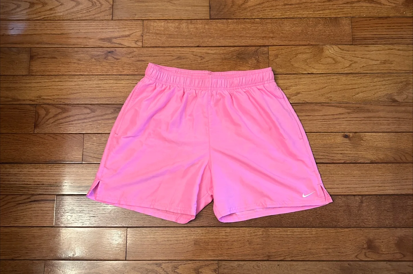Nike Pink Running Shorts - Size M thumbnail