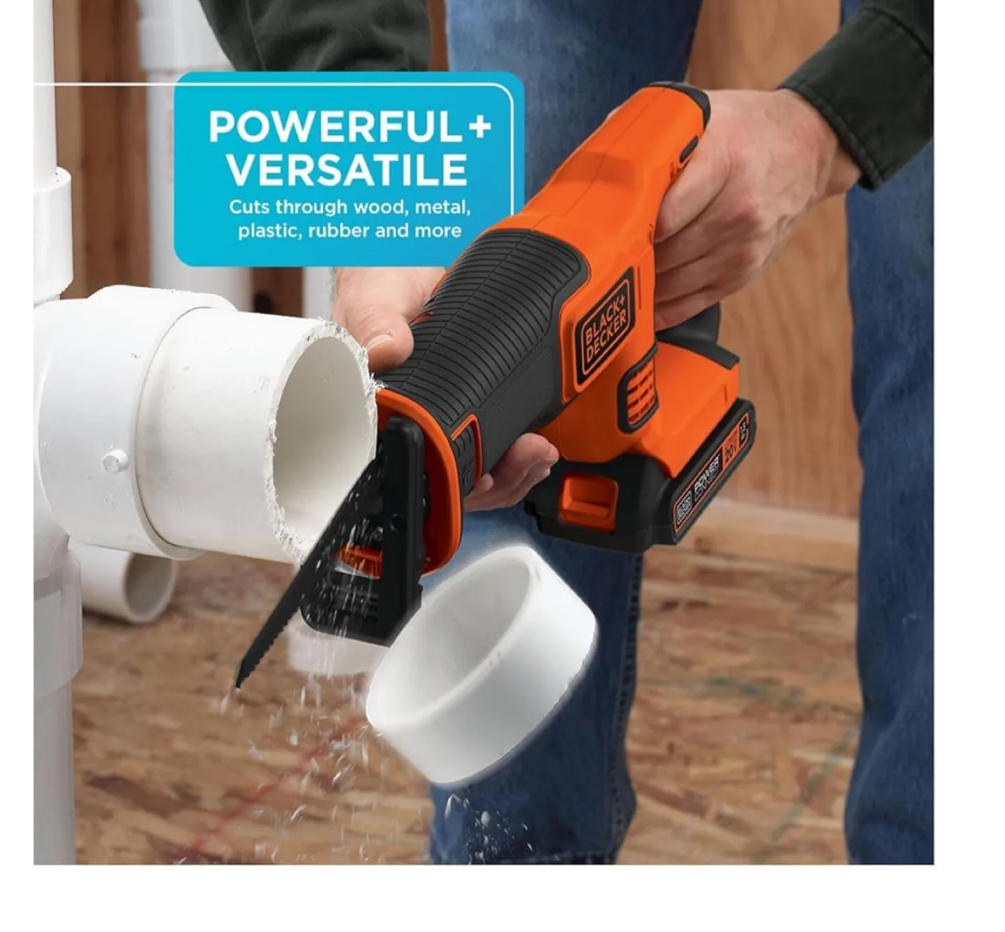 Black+Decker BDCR20C Reciprocating Saw - New thumbnail