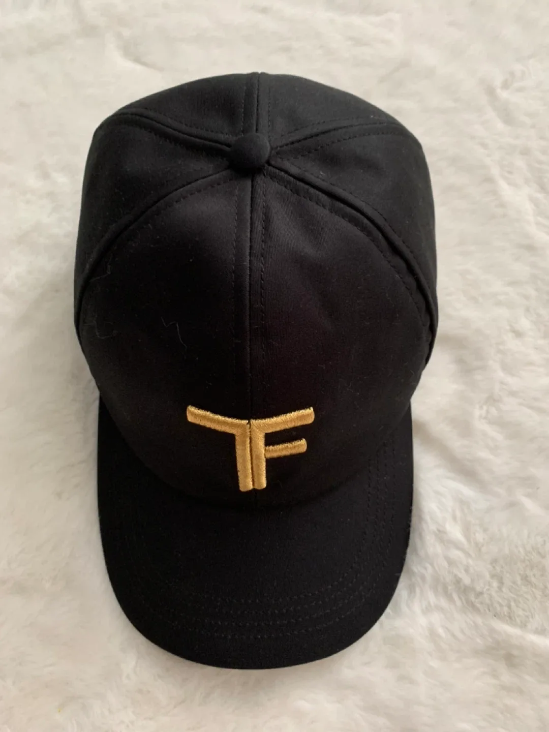 Tom Ford Black Baseball Cap - Size M thumbnail