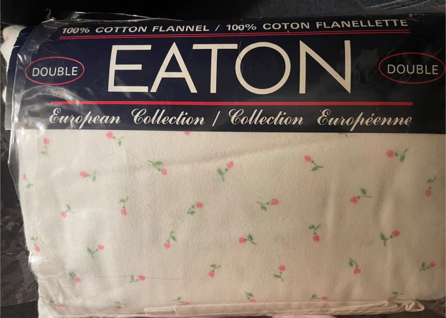 Eaton Double Cotton Flannel Sheet Set - New