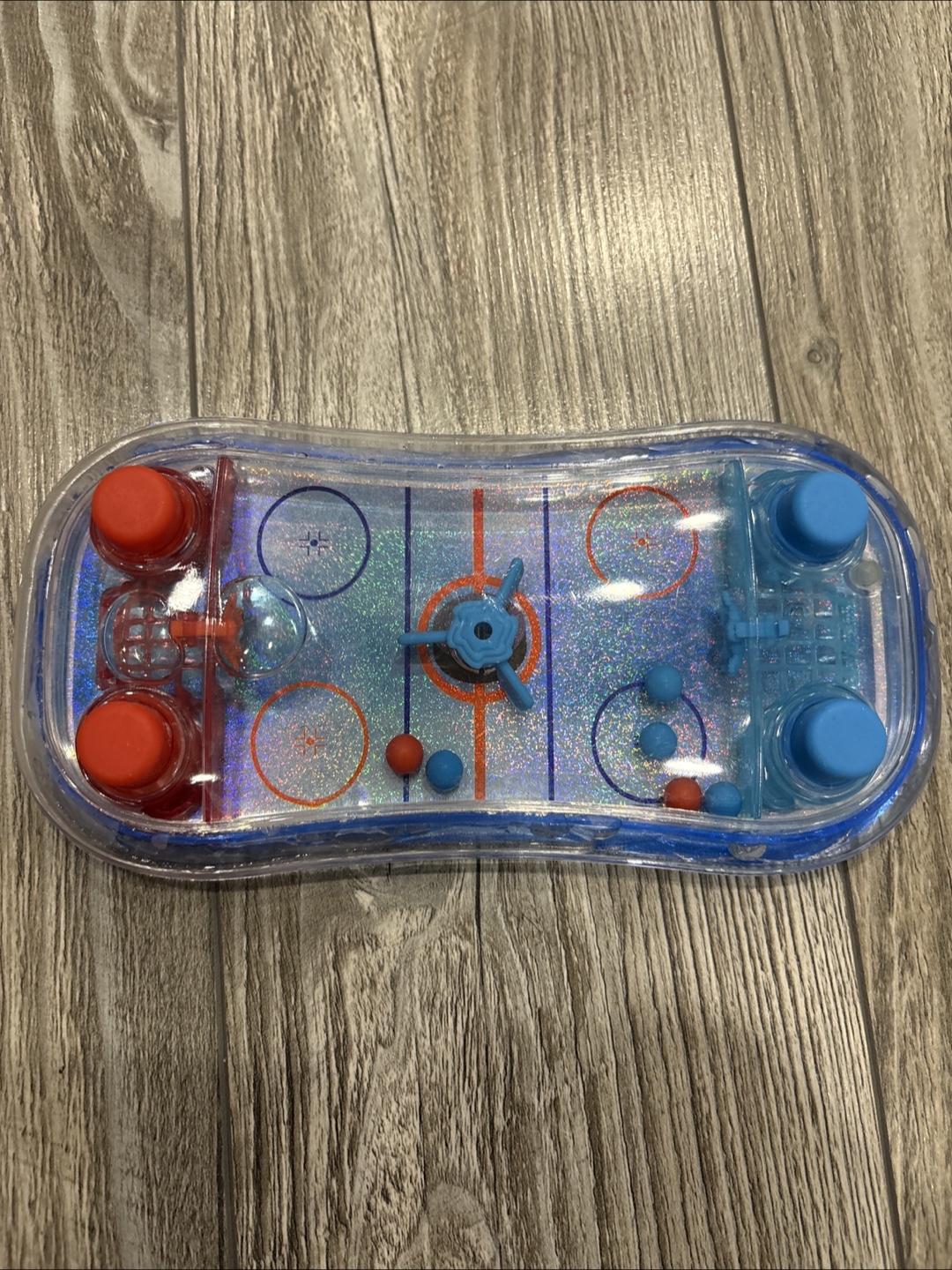 Push button  hockey , two player
