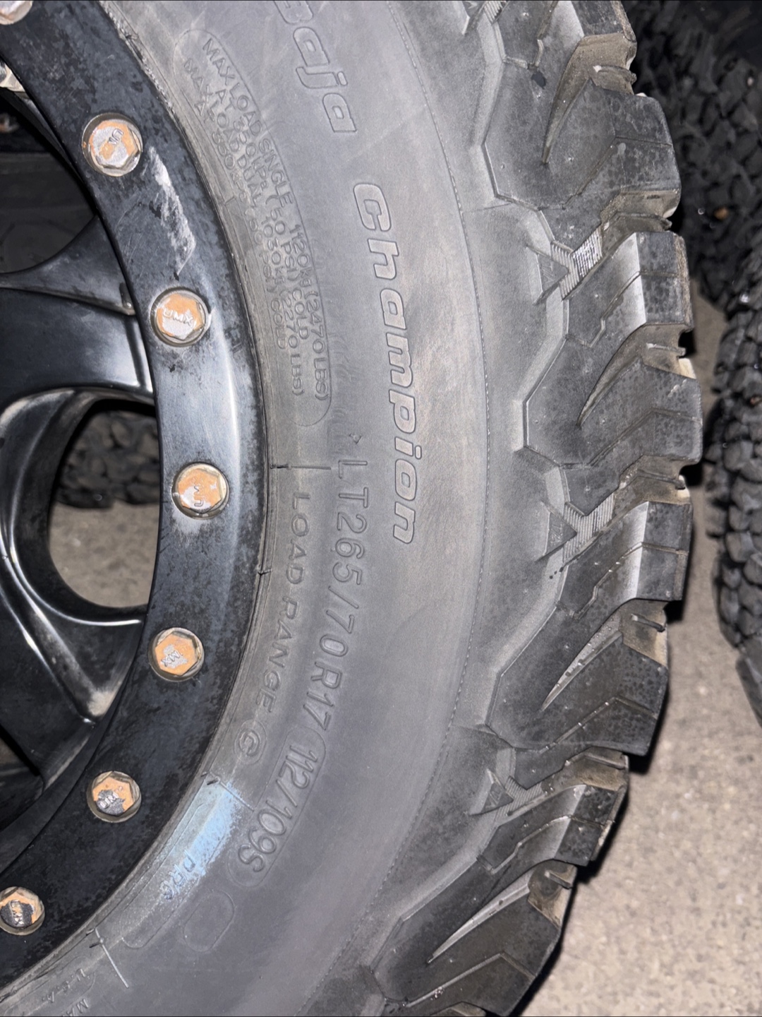 BFGoodrich All-Terrain T/A KO2 Tires LT265/70R17 - photo 3
