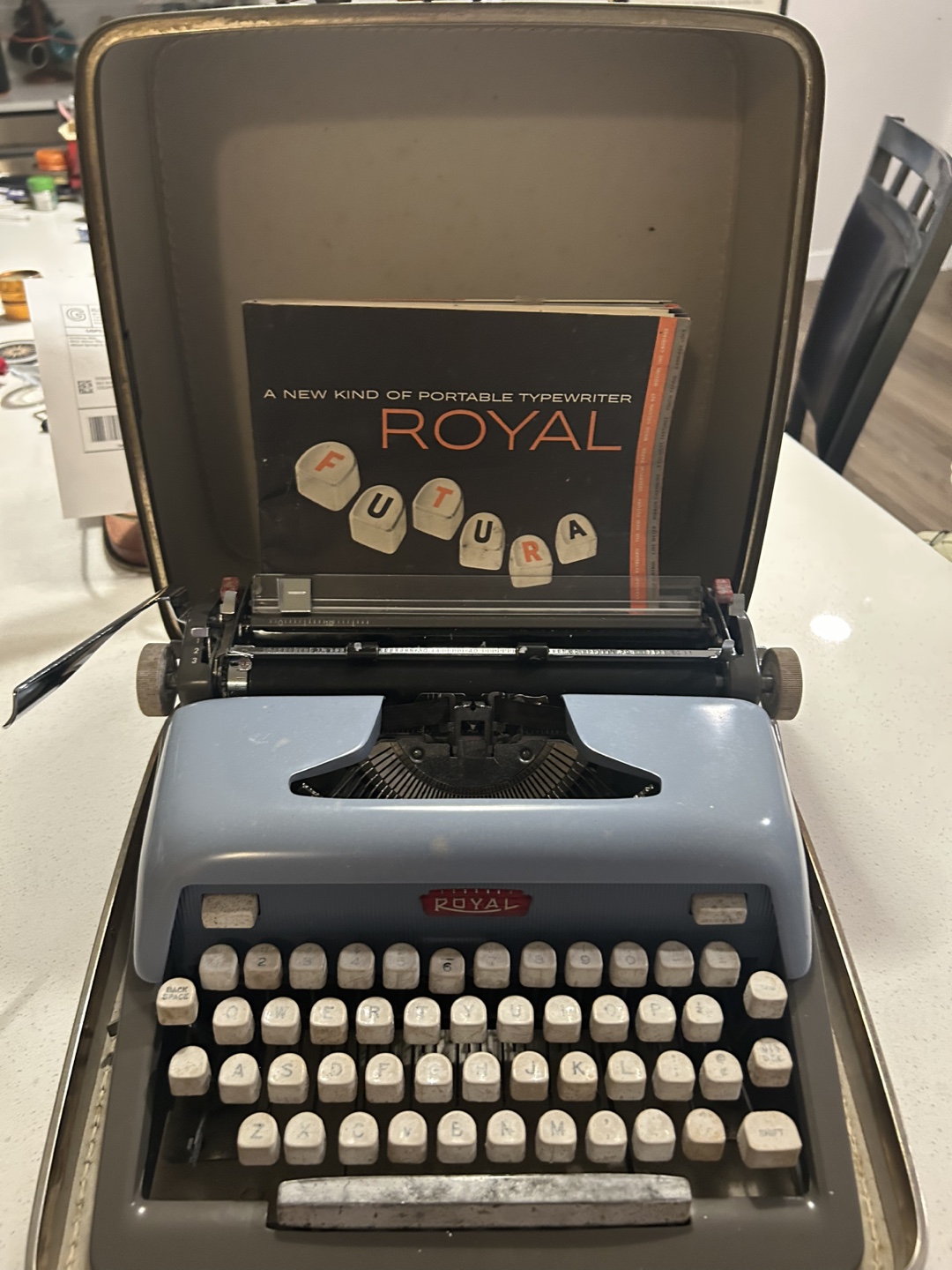 Royal Futura Portable Typewriter