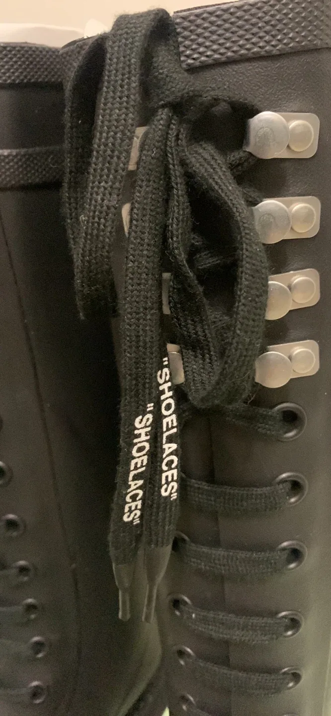 Off-White "For Riding" Black Rain Boots image indicator(4)