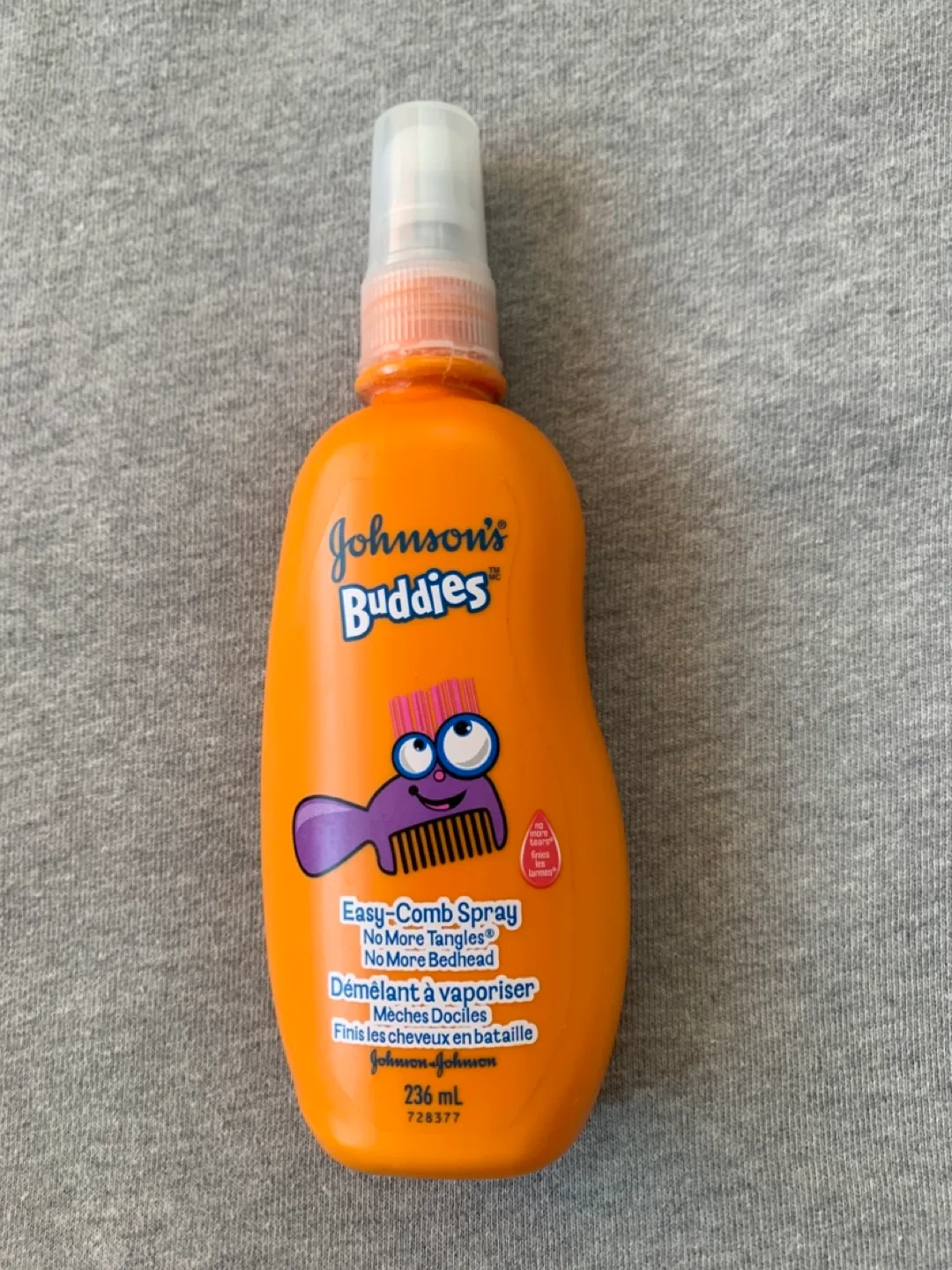 Johnson's Buddies Easy-Comb Spray 236 mL thumbnail