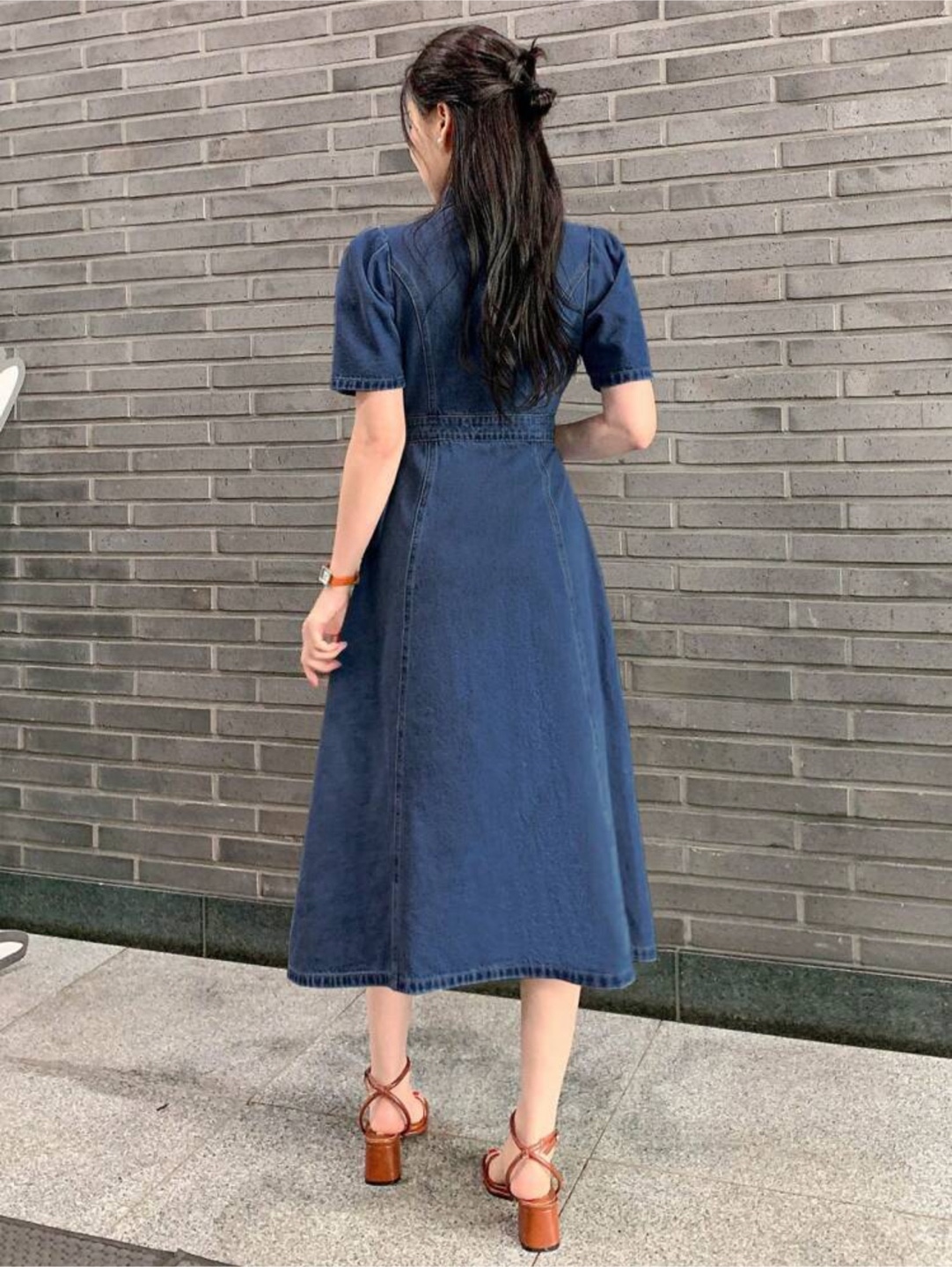 Dazy Jean Dress Size 0 (S) - photo 2