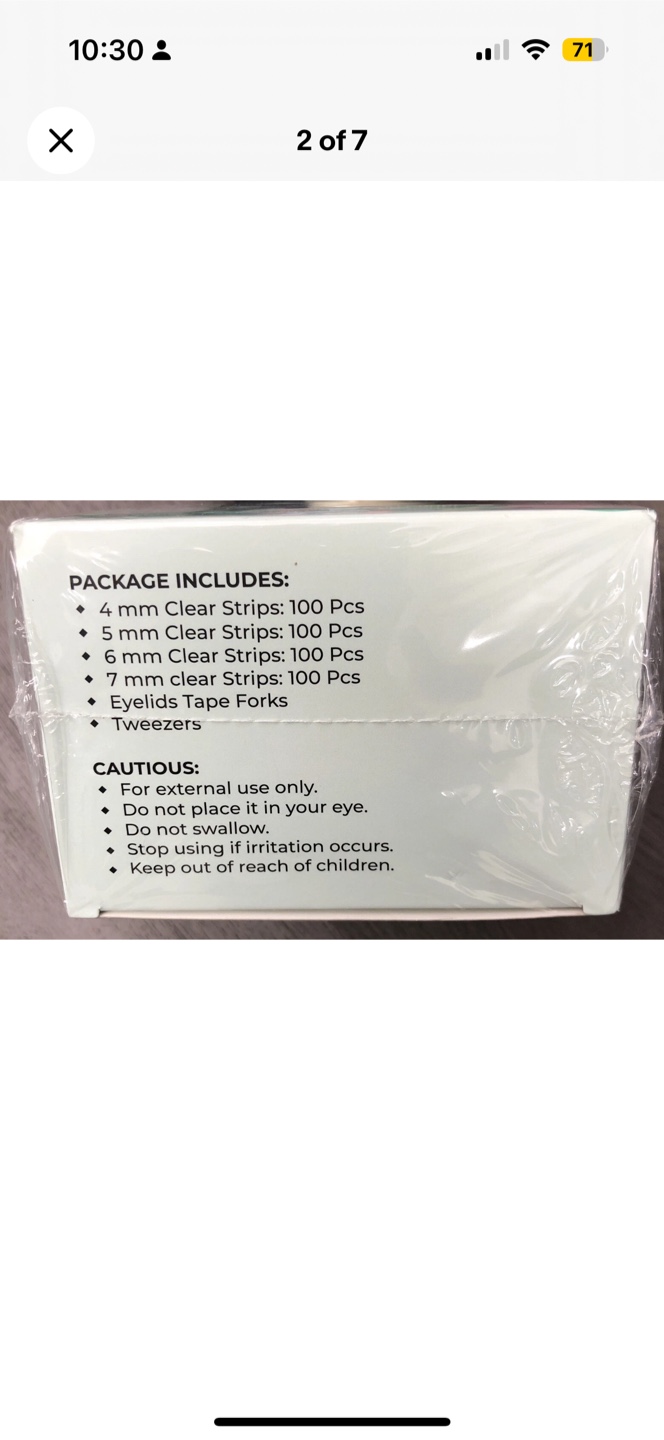 New BeautyVille Shine Instant Eyelid Lift Strips - photo 4