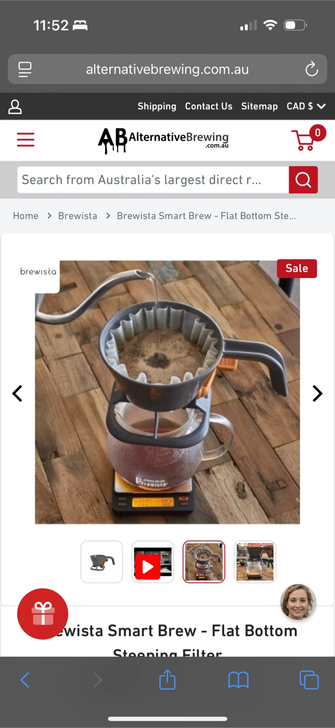 BRAND NEW Brewista Smart Brew - Flat Bottom Steeping Filter - photo 2
