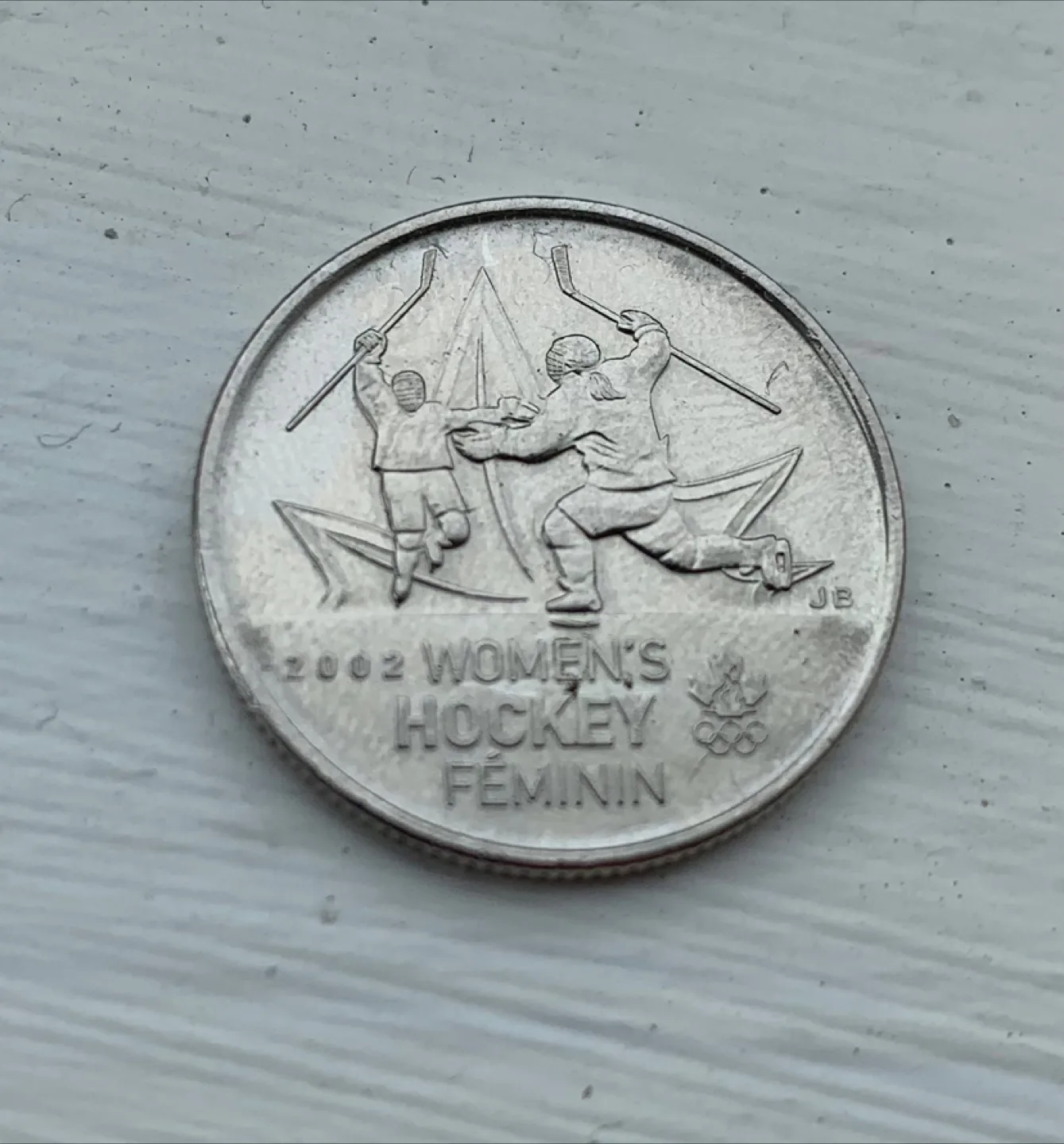 2002 / 2009 Women's Hockey Quarter thumbnail