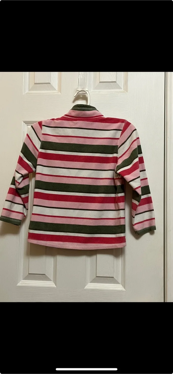 Striped Fleece Pullover - Size 5/6 image indicator(2)
