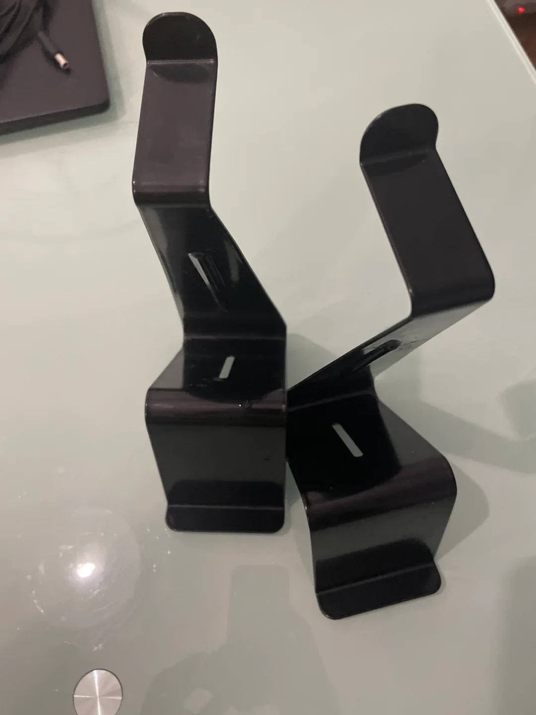 Black Metal Monitor Stand IKEA thumbnail