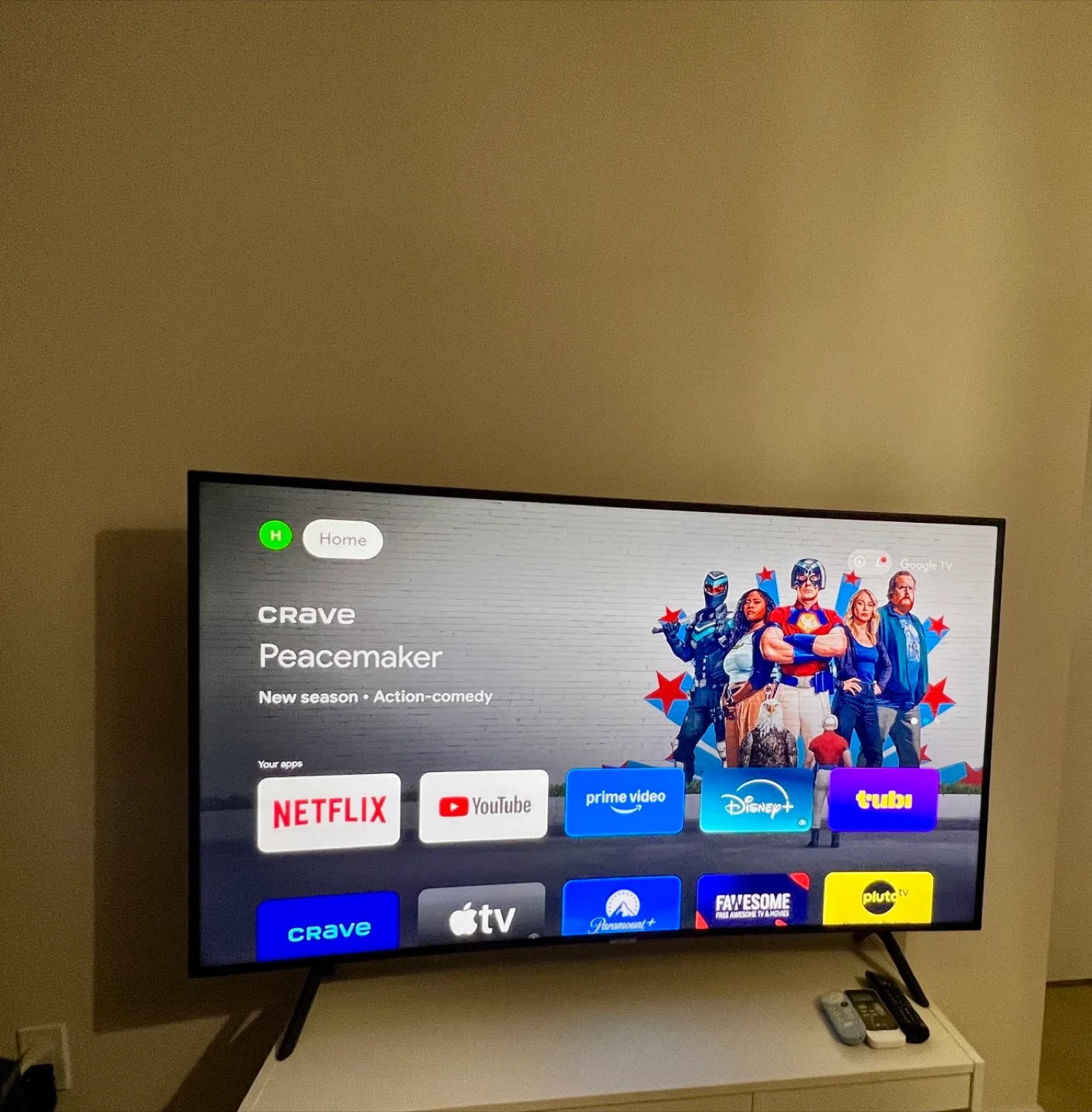 Samsung curve Smart TV 55 inches image indicator(2)