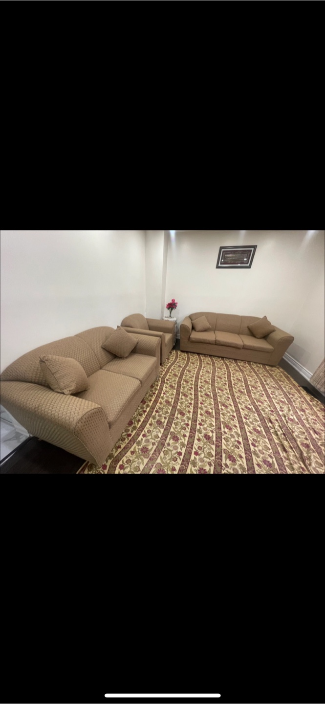 Brown Sofa Set - 3 Seater, 2 Seater, Armchair - photo 4