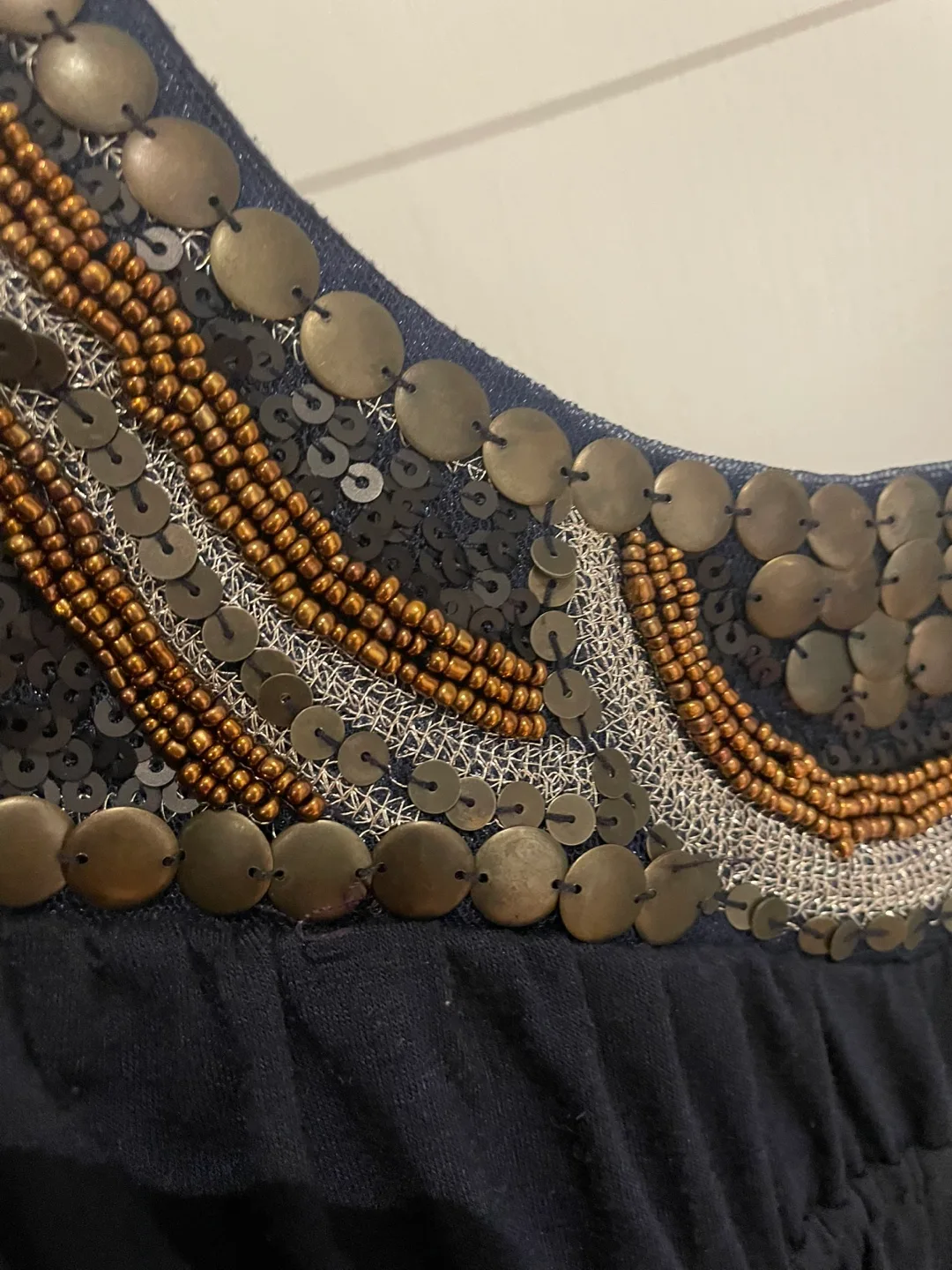 Navy Blue Maxi Dress thumbnail