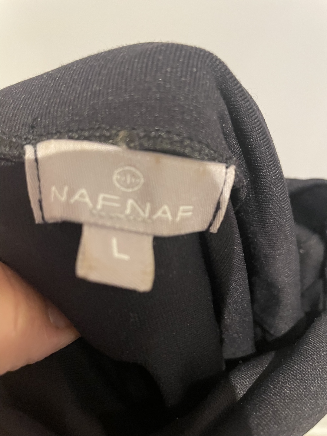 NAF NAF Navy Turtleneck Top - photo 2