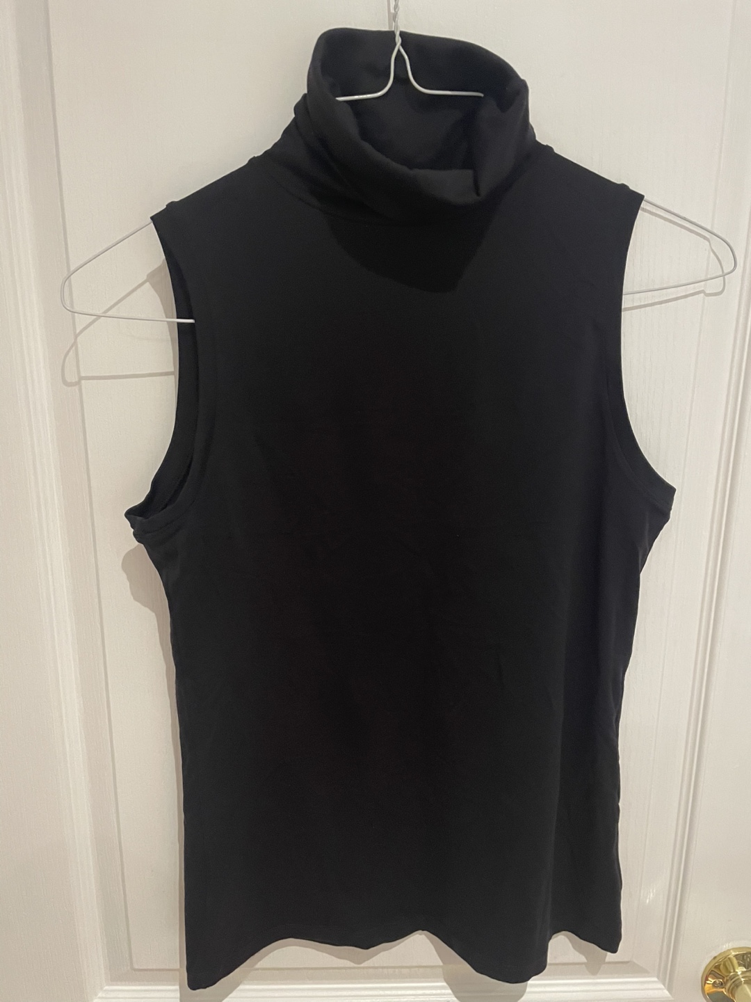 NAF NAF Navy Turtleneck Top