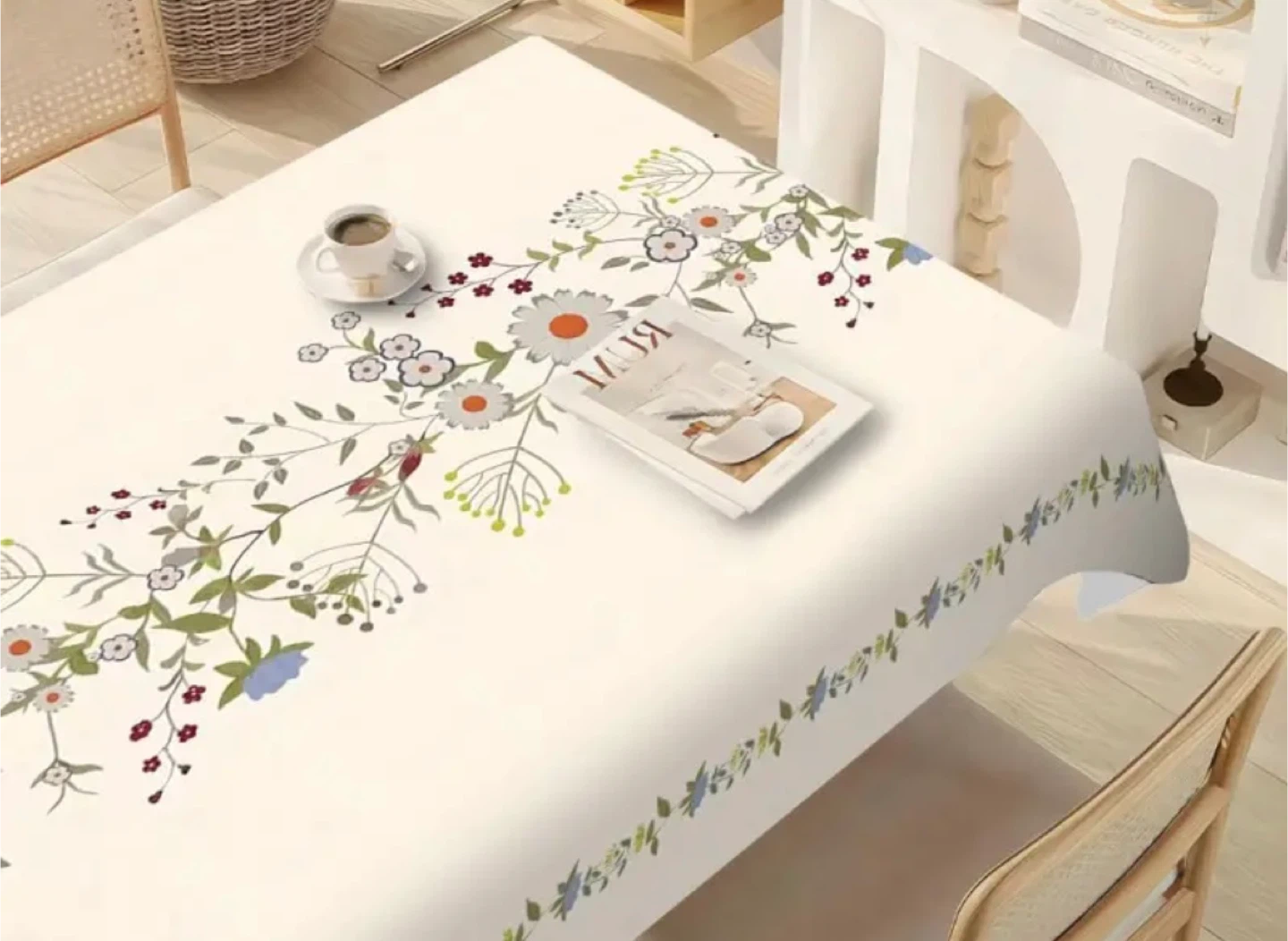 Floral Tablecloth - 55" x 55" - photo 2