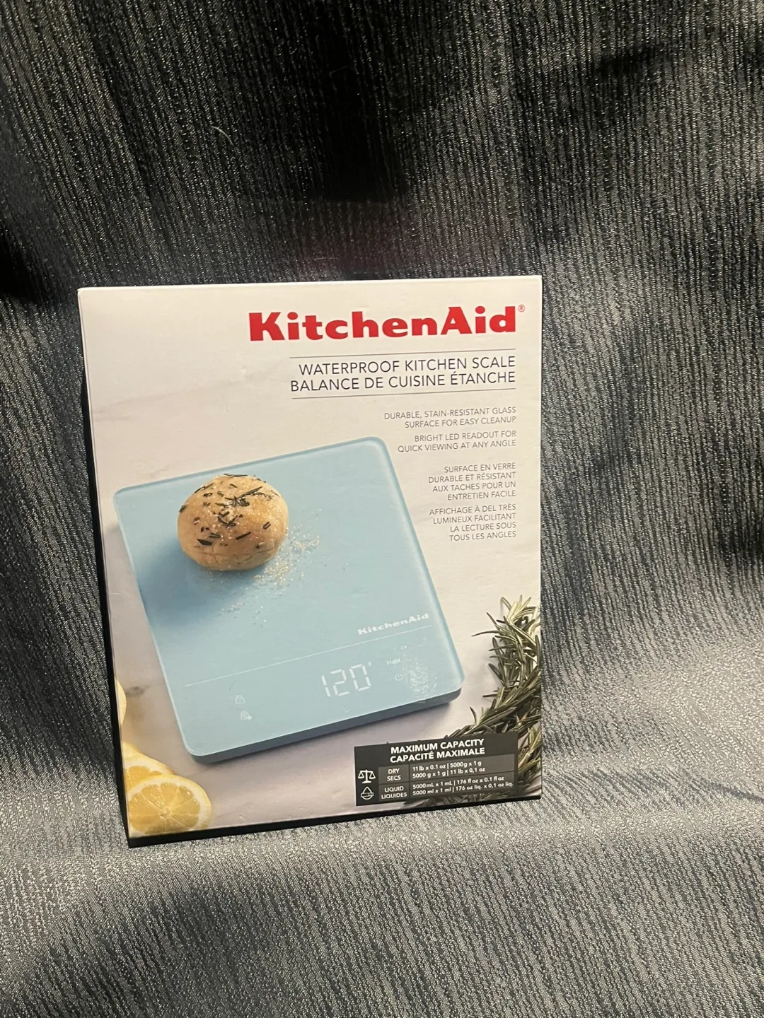 KitchenAid Waterproof Kitchen Scale - New in Box thumbnail